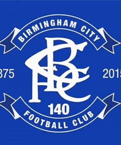 Birmingham City Logo paint by number