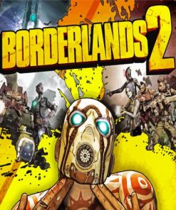 Borderlands Poster paint by number