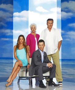 Burn Notice Drama Serie paint by number