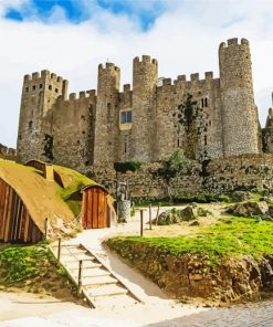 Castelo De Obidos paint by number