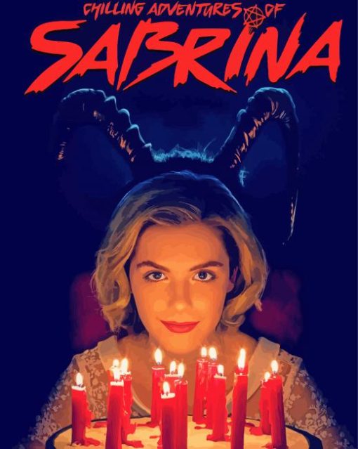 Chilling Adventures Of Sabrina Poster paint by number