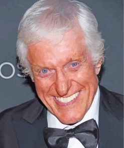 Classy Dick Van Dyke paint by number