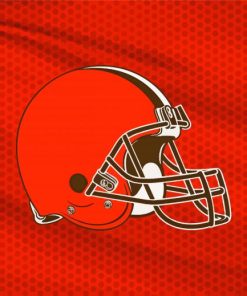 Cleveland Browns paint by number