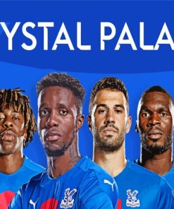 Crystal Palace Football Players paint by number