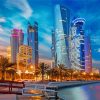 Doha Buildings paint by number