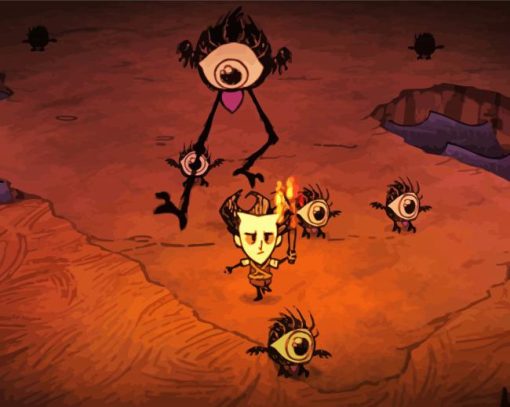 Dont Starve Survival Game paint by number