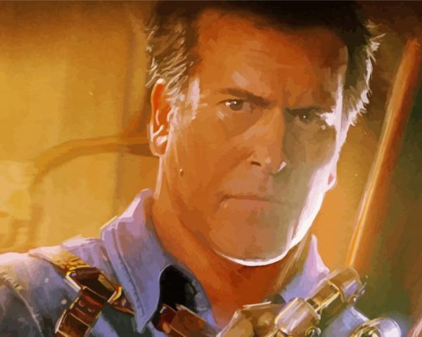 Evil Dead Movie Character paint by number