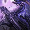 Fantasy Space Dragon paint by number