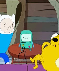 Finn And Jake Adventure paint by number