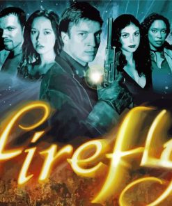 Firefly Tv Show paint by number