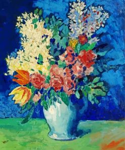 Flowers Picasso paint by number