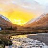 Glen Coe Scotland paint by number