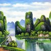 Guilin Landscape Art paint by number