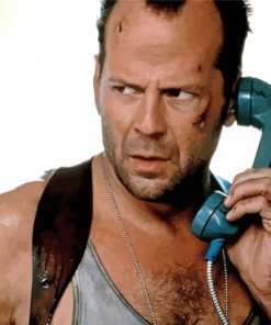 John McClane Character paint by number