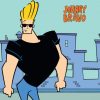 Johnny Bravo Cartoon paint by number