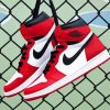 Jordan 1 Nike Sneakers paint by number