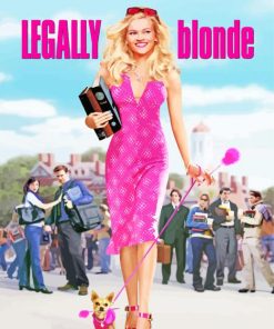 Legally Blonde paint by number