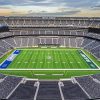 NY Giants Stadium paint by number