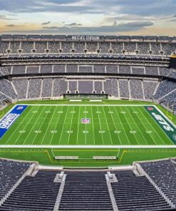 NY Giants Stadium paint by number