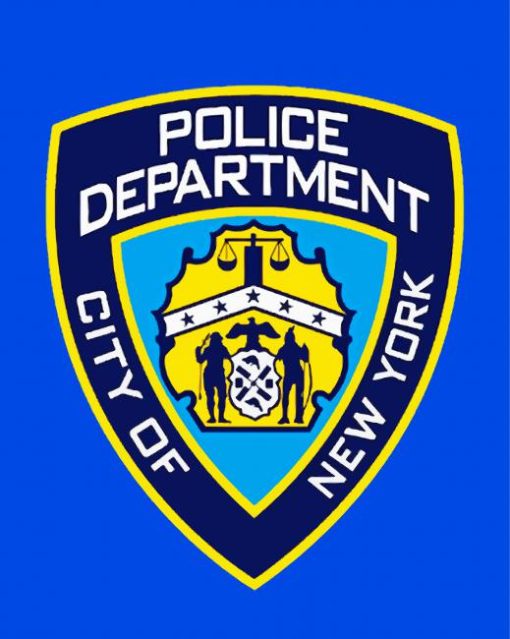 Nypd Logo paint by number