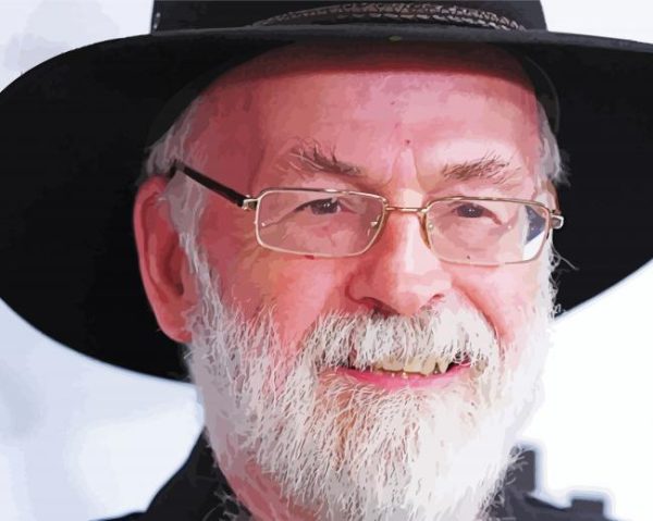 Old Terry Pratchett paint by number