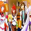 Plastic Memories Characters paint by number