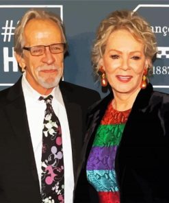 Richard Gilliland And Jean Smart paint by number