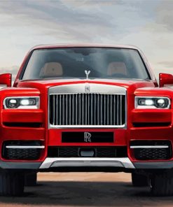 Rolls Royce Motor Car paint by number