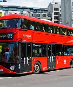 Routemaster paint by number