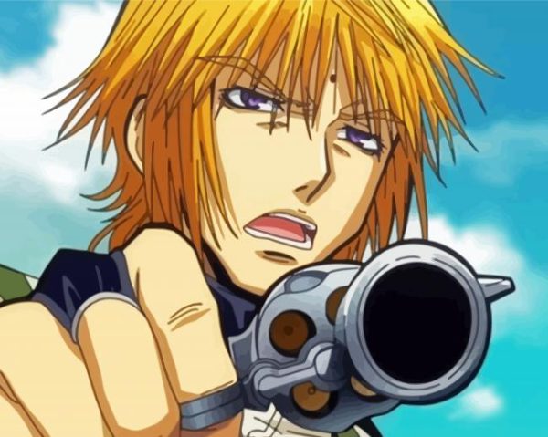 Saiyuki Character paint by number