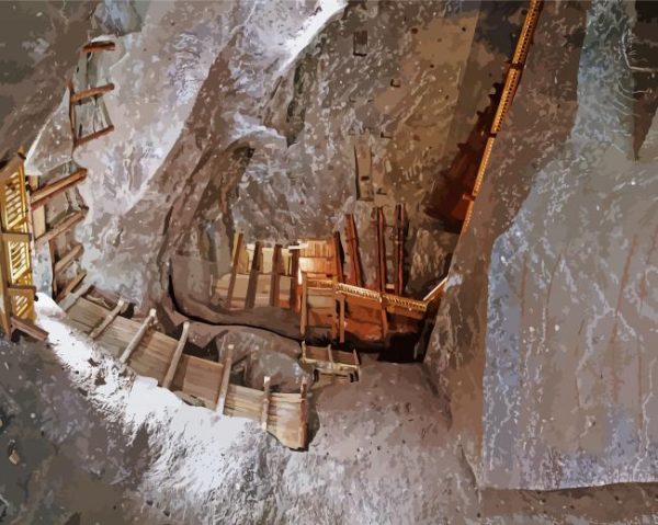 Salt Mine paint by number