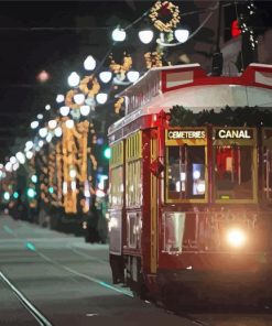 Streetcar paint by number