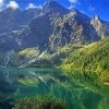 Tatra Mountains paint by number