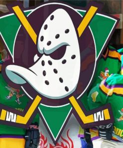 The Mighty Ducks Movie paint by number