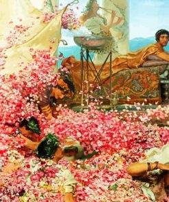 The Roses Of Heliogabalus Alma Tadema paint by number