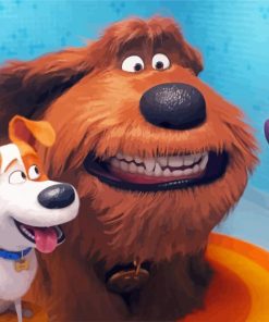 The Secret Life Of Pets paint by number