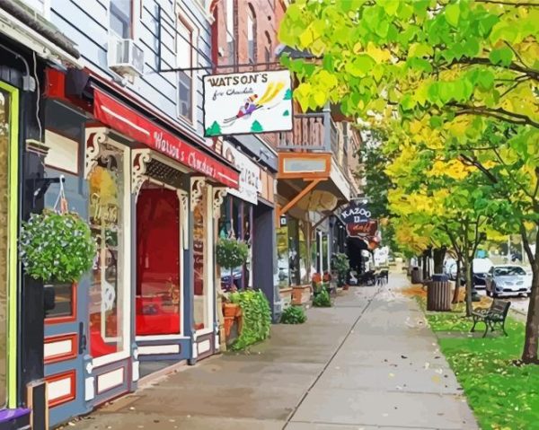 Upstate New York paint by number