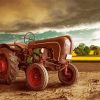 Vintage Tractor paint by number