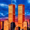 World Trade Center Art paint by number