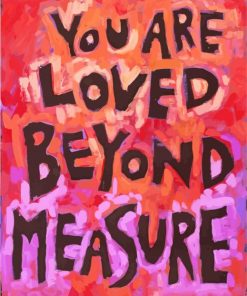 You Are Loved paint by number