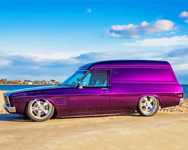 Aesthetic Panel Van paint by number