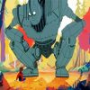 Animated Movie Iron Giant paint by number