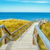 Beach Boardwalk Sylt Island paint by number