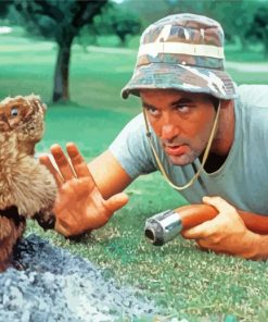 Bill Murray Caddyshack paint by number