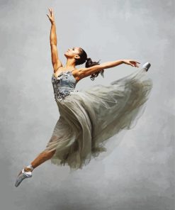 The Ballerina Misty Copeland paint by number