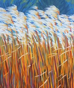 Wheat Tall Grass paint by number