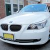 White BMW 535i Car paint by number