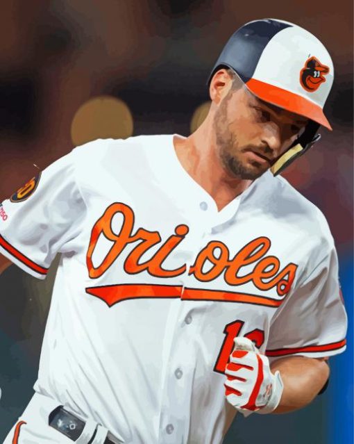 Baltimore Orioles Professional Player paint by number