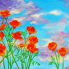 California Poppy Flowers paint by number