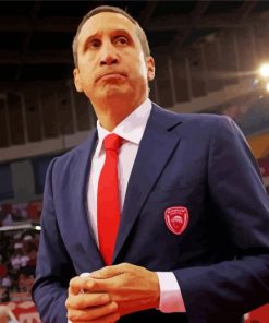 David Blatt Basketballer paint by number